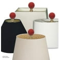 thumbnail image 4 of Royal Designs, Inc. Ceramic Sphere Lamp Finial for Lamp Shade, F-5057RD-2, Red, Pack of 2, 4 of 4