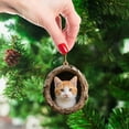 thumbnail image 3 of Animal Ornaments for Christmas Tree, Christmas Ornaments 2025 Forest Animals Little Animals Acrylic Hanging Decoration Gift for Animal Lovers Garden Trees and Home Parties, 3 of 6