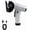 White, variant on 2026 New Rechargeable High-Speed Cardboard Cutter, 4.2V Cordless Electric Scissors with LED for Fabric Leather Carpet Plastic