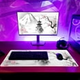 thumbnail image 6 of Desk Mat, Anime Desk Pad Mat, Desk Matt for Desktop, XL Large Mouse Pad for Desk, Anti-Slip Big Mousepad with Stitched Edges, Keyboard Pad Mouse Mat for Gaming and Office (Cherry Blossom 6), 6 of 6