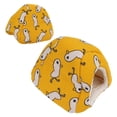 thumbnail image 4 of Cama para Conejillo de Indias Bling Bling nido suave y cálido 16x16x16cm pato amarillo, 4 of 12