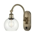 thumbnail image 2 of Innovations Lighting 518-1W-12-6 Athens Sconce Athens 12" Tall Wall Sconce - White, 2 of 5