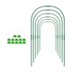 thumbnail image 1 of invernadero, cultivo, soporte para plantas, jardín, césped, patios, kit jardín con clips para parques, bancales sin red, 1 of 8