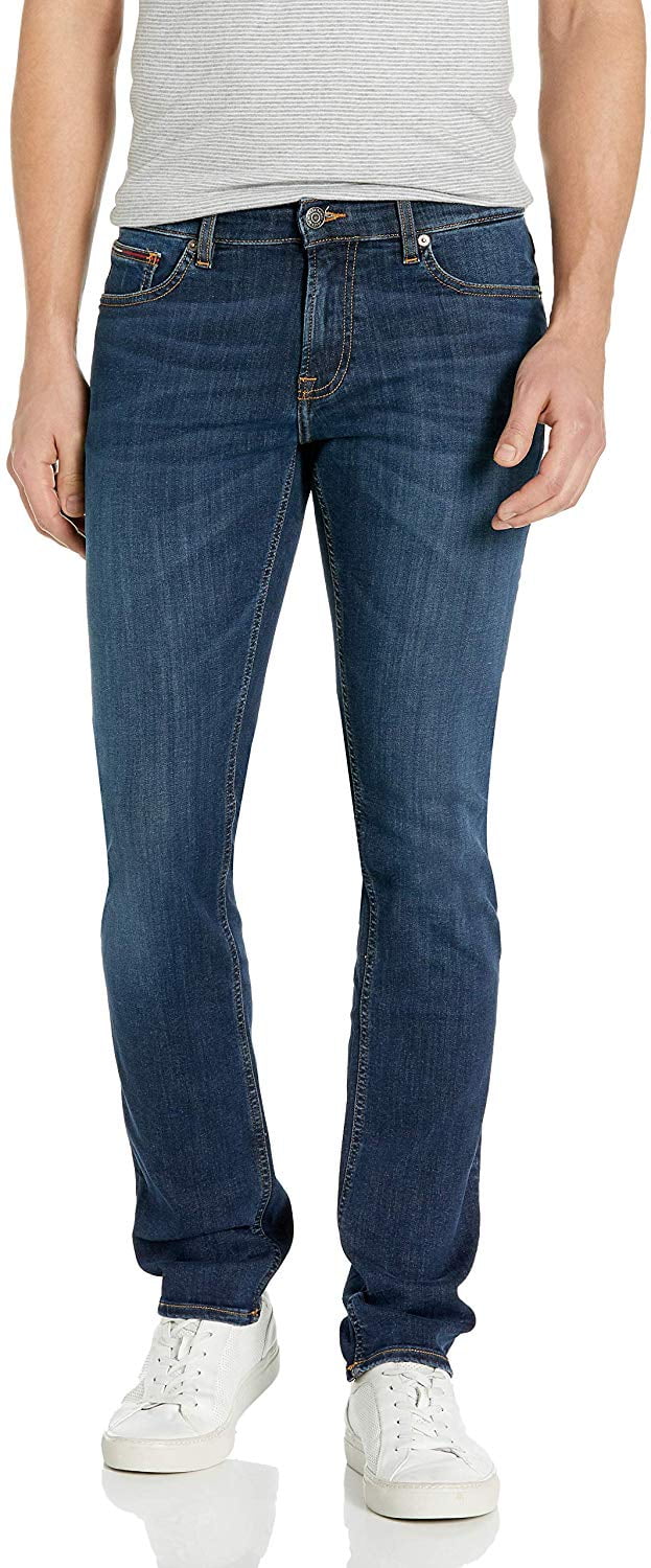 tommy hilfiger scanton slim fit jeans dark comfort