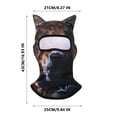 thumbnail image 3 of Wzzjkit Summer Sunscreen Outdoor Face Mask Pattern Face Gini Headmask, 3 of 5