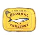 thumbnail image 1 of Bolsa de maquillaje con diseño de sardinas enlatadas, cierre de cremallera, exquisitos patrones de bordado, neceser portátil de viaje, organizador de cosméticos., 1 of 7