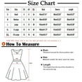thumbnail image 2 of Dwaogom Women's Fashion Casual Long Sleeve Solid Round Neck Ladies Loose Mini Dress Halter Dresses For Women Red Maxi Dress Cotton Dress, 2 of 5