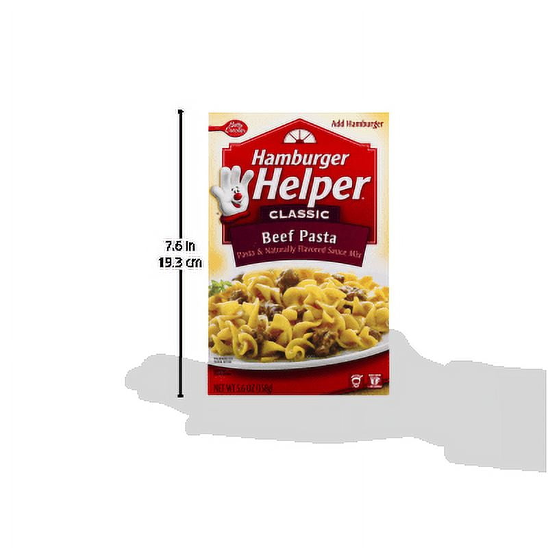 Betty CrockerÂ® Beef Pasta Hamburger HelperÂ® 5.6 oz. Box