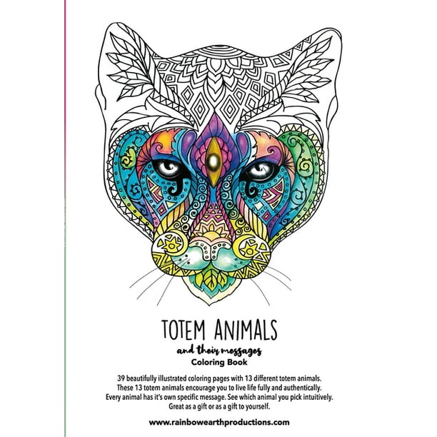 Totem Animals Coloring Book (Paperback) Totem Animals Coloring Book (Paperback)