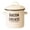 White, variant on XKHBDL Bacon Grease Saver with Strainer – Grease Container for Kitchen, Cooking Oil Bacon Fat Storage Can Jar with Stainless Steel Filter – Farmhouse Style Grease Holder, Dishwasher Safe