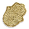 thumbnail image 2 of Cheungs 5751GD Hamsa Hand Inspired Table Decor, Gold, 2 of 3