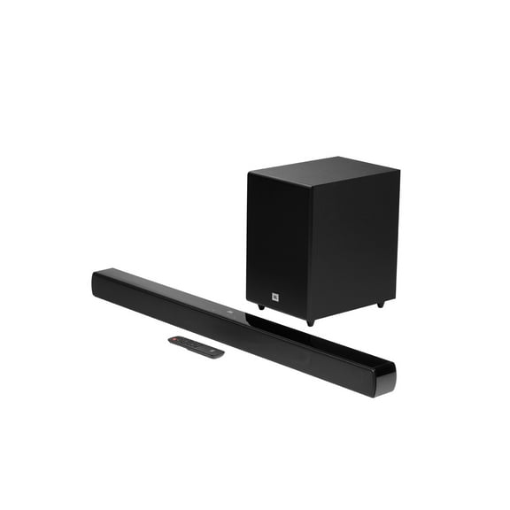 Open Box JBL Cinema SB170 - 2.1 Channel soundbar with wireless subwoofer - Black