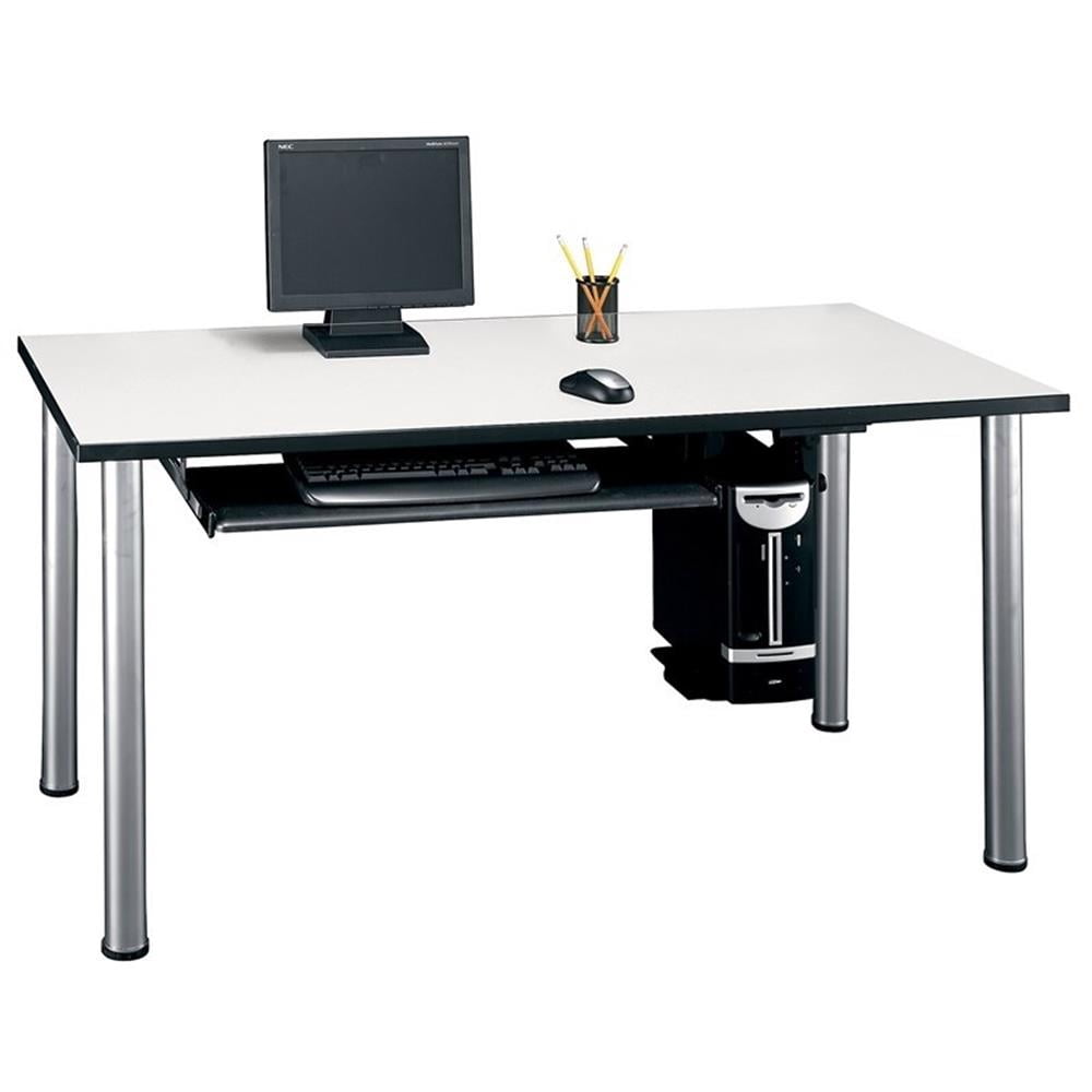 Bush Business Furniture Universal Keyboard Shelf with Galaxy Finish
