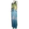 thumbnail image 5 of Sakmal Women'S Dresses Maxi Shift Dress Loose Hippie Soul Gradient Casual Sleeveless Ladies Dresses, 5 of 7
