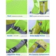 thumbnail image 4 of AONIJIE - Chaleco ultraligero para correr para hombre y mujer, mochila de hidratación reflectante y transpirable para senderismo, camping, maratón, carrera ciclista (gris), 4 of 5