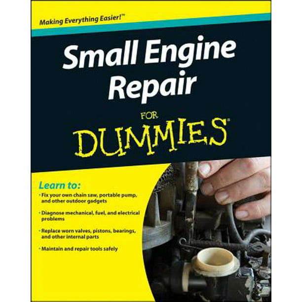 Small Engine Repair for Dummies (Paperback) - Walmart.com - Walmart.com