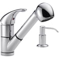 thumbnail image 2 of Peerless  Choice  One Handle  Stainless Steel  Pull Out Kitchen Faucet, 2 of 2