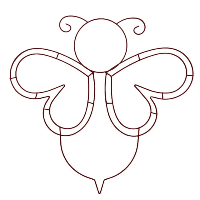 Binwennn Diy Knitting Bag Garland Wire Stand Different Shapes Of Garland Wire Stand Heart Shape Rabbit Shape Heart Shape Metal Wire Garland Shape DIY Garland Decoration Accessories