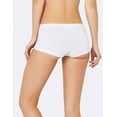 thumbnail image 2 of Boody Ecowear for Women Boyleg Briefs - White, x-Small, 2 of 7