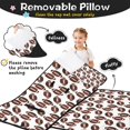 thumbnail image 3 of Brown Footballs Repeat Pattern Toddler Nap Mats for Kids Preschool,Sleeping Mat Bag or Kids,Toddler Sleeping Bag,Toddler Nap Mat or Daycare, 3 of 6