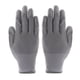 thumbnail image 3 of Guantes PU Trabajador Conductor Constructores Jardinería Protectora Seguridad Mitones Grises, 3 of 9