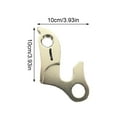 thumbnail image 3 of Sinyiin Bike Rear Derailleurs Hanger Weatherproofed Bicycles Derailleurs for Shifting, 3 of 13