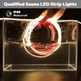 thumbnail image 4 of Tira LED para sauna SLL HUT 24V 2700K blanco cálido 5 m IP68, 4 of 8