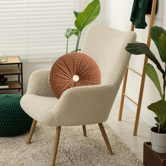 Alfombrilla Floral para Silla, Alfombrilla Acolchada Gruesa para Silla de Cocina o Comedor, Alfombrilla para Silla de Patio