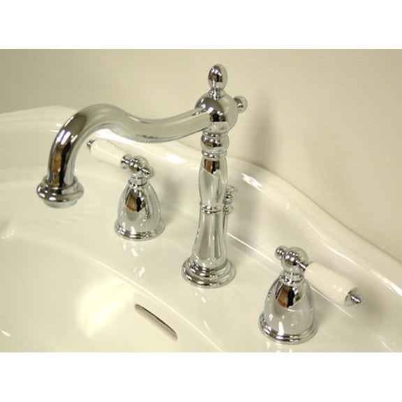 Elements Of Design Eb1971pl Double Handle 8" To 16" Widespread Bathroom Faucet - Chrome