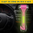 thumbnail image 2 of 2-in-1 Emergency Car Escape Tool - Window Breaker & Seatbelt Cutter, 3-Pack Vehicle Safety Device, Pink, 2 of 6