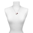 thumbnail image 3 of Delight Jewelry Silvertone Keep Calm The Pharmacist is Here Red Lucky Ladybug Necklace and Dangle Earrings Set, 3 of 6