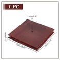 thumbnail image 2 of Wood Display Pedestals Square Brown 15x15x1.8cm, 2 of 6
