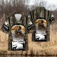 thumbnail image 3 of Camisas de camuflaje para hombre con estampado 3D de cazador de bosques, camisa hawaiana para hombre, camisetas de moda de manga corta para playa, camisetas casuales, 3 of 5