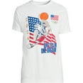 thumbnail image 2 of Looney Tunes x Team USA Men's & Big Men's Bugs Bunny Graphic Tee Shirt, Sizes S-3XL, 2 of 5