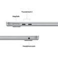 thumbnail image 3 of Apple 13-inch MacBook Air: M4 w/ 10-core CPU and 8-core GPU, 256GB SSD - Silver - MW0W3LL/A (2025), 3 of 5
