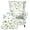 Leaf Pattern, variant on HELLHERO Firework Stars US Flag 2 Piece Wingback Chair Covers, Comfy Elastic Bottom Wing Chair Covers Slipcovers Spandex Single-Seat Wingback Armchair Covers for Living Room Bedroom