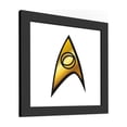 thumbnail image 2 of Gallery Pops Star Trek - Sciences Insignia Wall Art, Black Framed Version, 12" x 12", 2 of 6