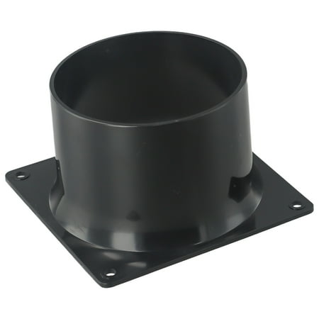 

75-120MM ABS Wall Flange Connector for Ventilation Pipe Air Ducting Connection 100mm