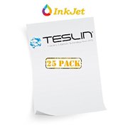 Angle View: Teslin174ynthetic Paper - for Inkjet Printers - Waterproof Inkjet Grade PPG IJ 1000WP - Full Sheet 10 Mil Pack of 25
