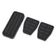 thumbnail image 3 of Kit de almohadilla de Pedal de acelerador de freno de embrague, reemplazo Flexible y resistente al desgaste, de goma, color negro, para T4 Transporter 1990-2003, 3 uds., 3 of 5