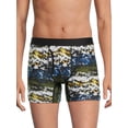 thumbnail image 2 of No Boundaries Men's Stretch Boxer Briefs, 3-Pack, Sizes S-3XL, 2 of 3