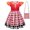 A Dress+Bag, variant on HAWEE Sanderson Sisters Hocus Pocus Dress for Girls Halloween Cosplay Sarah Mary Masquerade Party Costume, with Bag