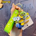 thumbnail image 2 of LLavero de Minion de dibujos animados para pareja, accesorio creativo, exquisito, Anime, Bolsa Escolar, colgante, regalo, 2 of 4