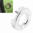 thumbnail image 2 of 1pc 8 Way Bicycle Spoke Nipple Wrench Steel Silver/black Light Weight Wheel Rim Wrench, 2 of 5