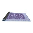 thumbnail image 2 of Ahgly Company Indoor Rectangle Abstract Blue Modern Area Rugs, 8' x 10', 2 of 4