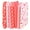Red, variant on AUQ Quilting Supplies,Soft and Breathable Cotton Fabric Squares,Smooth Fabric simple to Sew Vibrant Long-lasting Floral Design Fat Quarters,Red