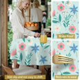 thumbnail image 5 of Pioneer Flower Floral Print Pattern Round Tablecloth 60 X 60 Inch, Wrinkle Resistant Wipeable Table Cloth for Kitchen Dining Picnic Patio Party, 5 of 6