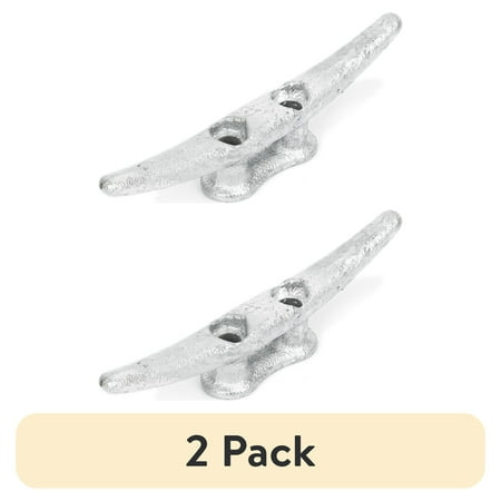 (2 pack) Ozark Trail 6" Cast Iron Dock Cleat