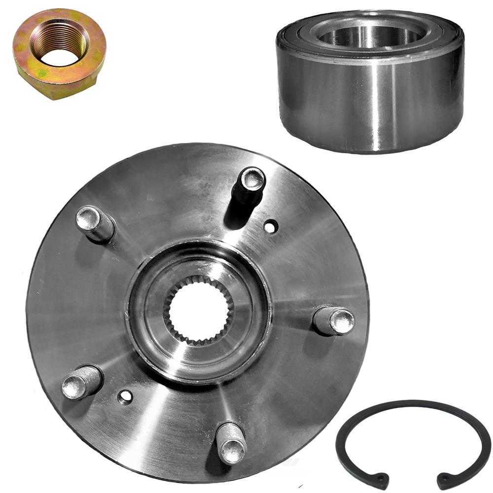 ACDelco 51913SK Front Wheel Bearing and Hub Assembly Repair Kit