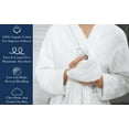 thumbnail image 4 of A1 Home Collections LLC Delara Organic Cotton Luxuriously Plush  Hand Towel Pack of 2 |GOTS & OEKO-TEX Certified |650 GSM Long Staple | Quick Dry &, 4 of 7